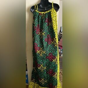 Colorful Patterned Women's Skirt